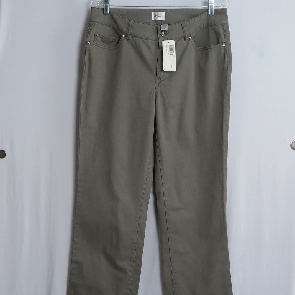 NWT Chico's Granite Chelsea Cotton Jeans Size 1.5 (S/10)